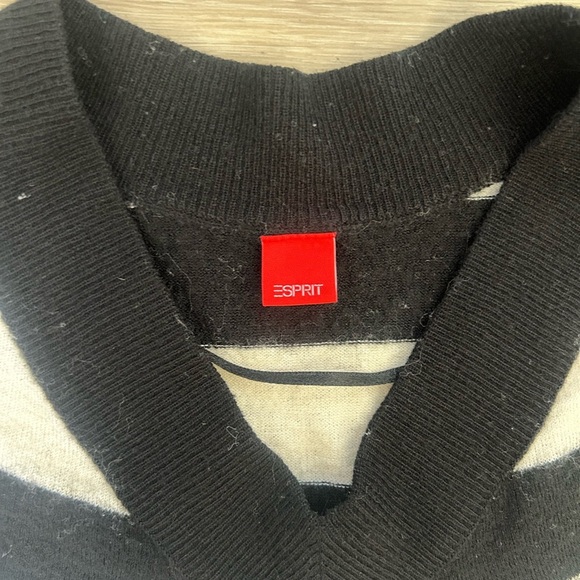 Y2K Vintage Esprit Chevron Sweater - Picture 2 of 7